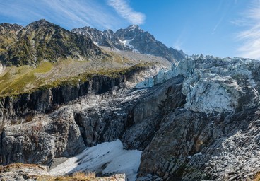 Argentiere Glacier, Petite Aiguille Verte